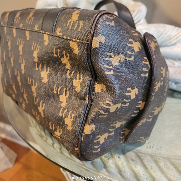 L.A.M.B. BY GWEN STEFANI Colville Satchel in Multi Luxury Designer Handbag #537 - Picture 9 of 13